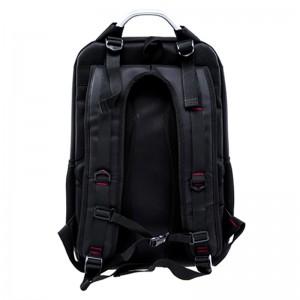 17SA-6601F Μεγάλες θήκες mulitiple Μεταλλική λαβή κορυφαίας ποιότητας oxford νάιλον 17 ιντσών σακίδιο σακίδιο laptop