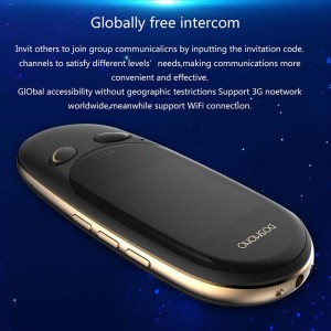 Έξυπνη γλώσσα Μεταφραστής Συσκευή, 72 γλώσσες σε απευθείας σύνδεση 8 γλώσσες Offline AI Instant Ψηφιακές φωνές Μεταφραστής Συγχρονική συσ...