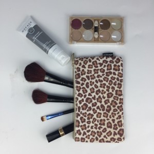 Ανακυκλωμένη τσάντα φερμουάρ φερμουάρ καλλυντικά