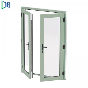 Οριζόντια παράθυρο θωράκισης αλουμινίου Διπλά τζάμια με επικάλυψη σε σκόνη για έτοιμα ή εμπορικά