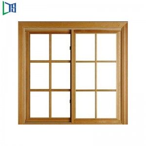 Foshan διπλό τζάμι αλουμινίου γαλλικό θωρακισμένο παράθυρο για οικιστικό σπίτι με ηχητική απόδειξη