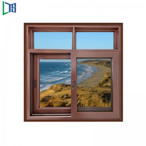 Πυρίμαχο Γραφείο Ασφάλεια Κλείδωμα Σαμπάνια Χρώμα Κατακόρυφο Πλαίσιο Γυαλί Αλουμίνιο Συρόμενο Παράθυρο Από την Κίνα