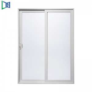 Συρόμενο σύστημα παραθύρων αλουμινίου Συρόμενο παράθυρο αλουμινίου με παράθυρο πλαισίου αλουμινίου Διπλά τζάμια