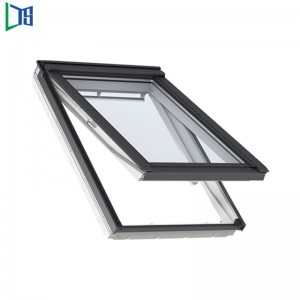 Διπλά Τζάμια Αλουμινίου Τέντες Παράθυρα Αδιάβροχο Παράθυρο Τέντας Σφυρήλατο Σίδερο Top Hung Windows