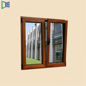 Υψηλής ποιότητας Κίνα Κορυφή Προμηθευτής θερμικώς σπασμένα αλουμινίου Tilt και περιστρέψτε το παράθυρο για την κατοίκηση Διπλά τζ...