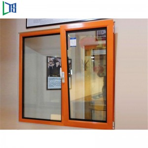 Υψηλής ποιότητας Κίνα Κορυφή Προμηθευτής θερμικώς σπασμένα αλουμινίου Tilt και περιστρέψτε το παράθυρο για την κατοίκηση Διπλά τζ...
