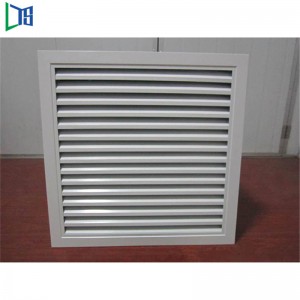 Αλουμινίου Εξωτερική Sun Shutter Sun Shade Πλαίσιο Παράθυρο Sun Louvers με επίστρωση σκόνης τελειώσει