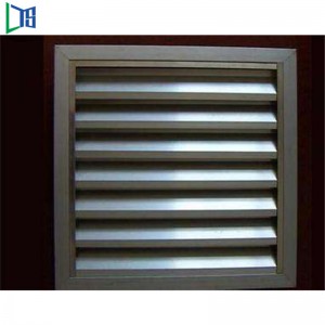 Αλουμινίου Εξωτερική Sun Shutter Sun Shade Πλαίσιο Παράθυρο Sun Louvers με επίστρωση σκόνης τελειώσει