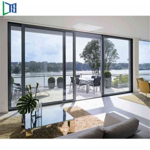 Αυστραλία Βασική συρόμενη συρόμενη πόρτα με διπλή επίστρωση σκόνης με επίστρωση τελικού υλικού μάρκας