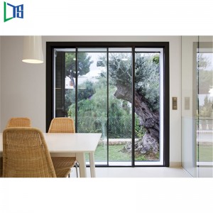 Αυστραλία Βασική συρόμενη συρόμενη πόρτα με διπλή επίστρωση σκόνης με επίστρωση τελικού υλικού μάρκας