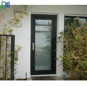 Μεγάλη Εξωτερική As2047 Διπλή Υαλοκαθαριστική Θωράκιση Γαλλική Πόρτα Αλουμινίου με Σκόνη ή Ξύλο Κόκκινο Τελειωμένο