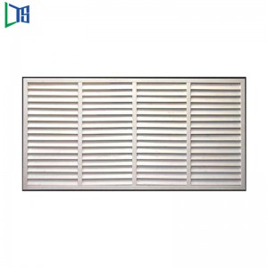 Γυαλί πλαισίου αλουμινίου Κινητά κουρτίνες Jalousie παράθυρο με γυαλισμένο γυαλί