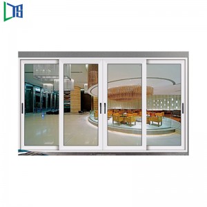 LYS 120 Ανυψωτική και συρόμενη πόρτα με διπλό τζάμι για πολυουρεθάνη πολυουρεθάνης