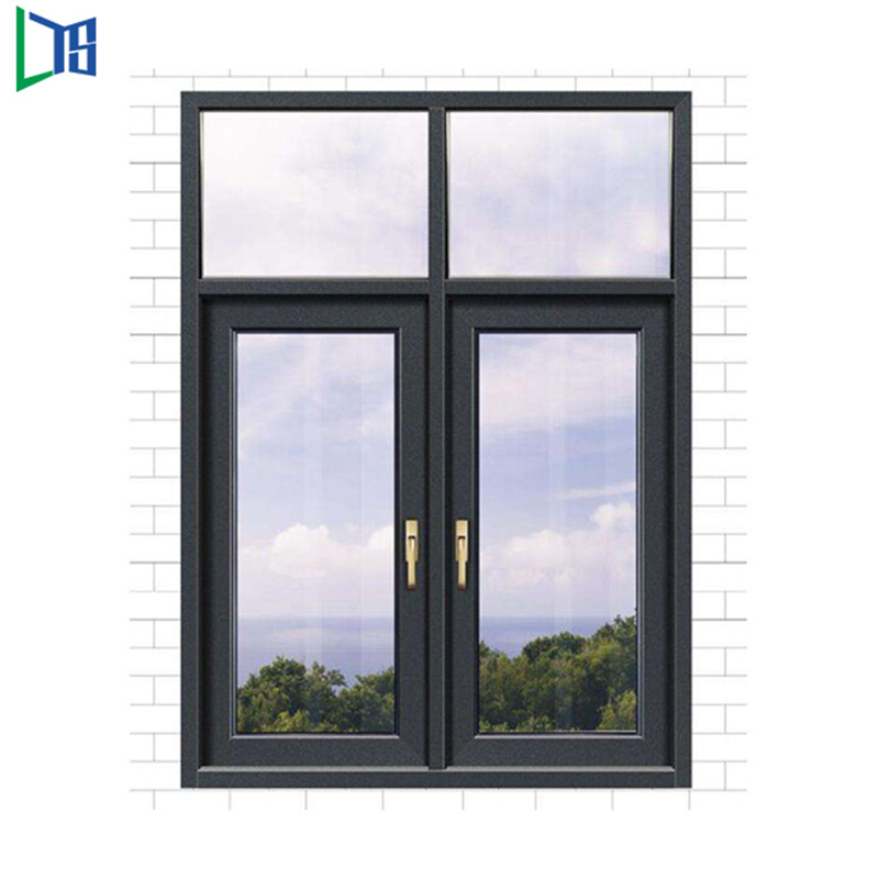 LYS 50 Παράθυρο παραθύρου Swing Window Γαλλικό παράθυρο με επίστρωση σε σκόνη Ανοδιωμένο τελειωμένο μονό ή διπλό γυαλί