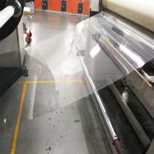 Ζεστό πώληση 0.38mm διαφανές πλαστικό φιλμ PET για το σχηματισμό κενού