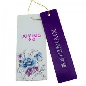 Δημιουργική ετικέτα μόδας hangtag Ετικέτα hangtag Προσαρμοσμένη 6