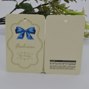 Ετικέτα δημιουργικής μόδας hangtag ετικέτας hangtag Προσαρμοσμένο 14