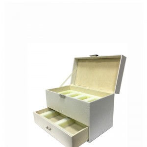 Χονδρικό Προσαρμοσμένο Μικρό Δερμάτινο Κουτί δώρου πολυτελείας κοσμήματα