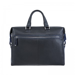 18SG-6817F Ανδρική Leechee γνήσια δερμάτινη τσάντα για φορητούς υπολογιστές