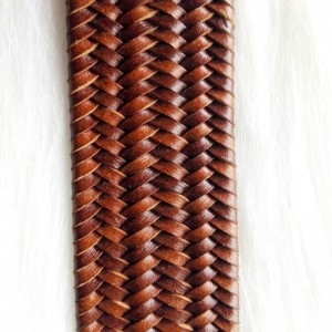 HD0827 - Χονδρική πλεκτή ζώνη δέρματος στο δυτικό στυλ Cowboy