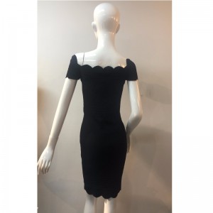 ΜΑΥΡΟ ΠΛΕΚΤΟ ΜΑΥΡΟ DRESS JLWD0030