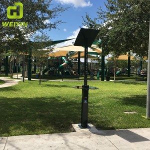 Σταθμός φόρτισης κινητού τηλεφώνου Smart Solar Power για εξωτερική χρήση