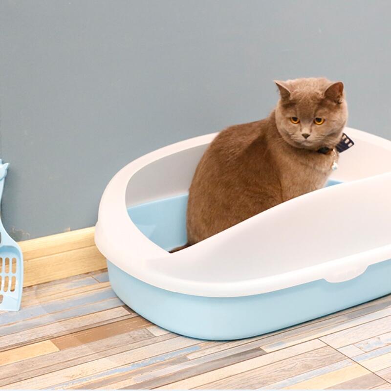 μεγάλο χώρο γάτα κουτί απορριμάτων / κατοικίδιωνωνίας τουαλέτα με σέσουλα / γάτα άμμο κουτί / καλλωπισμού προϊόντα