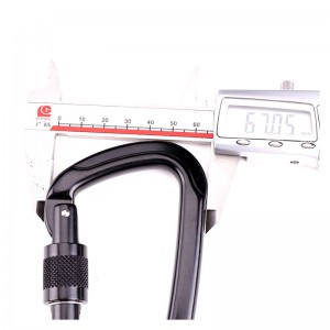 Εξωτερικό κράμα αλουμινίου με κλειδαριά τύπου D ορειβασίας