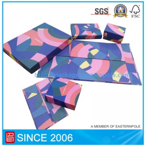 Πολυτελές μοναδικό σχεδιασμό πτυσσόμενο κουτί