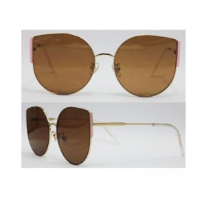 Χονδρικό Λοταρία Μεταλλικά γυαλιά ηλίου Γυναικών Μεγάλο γάτα Πλαίσια ματιών