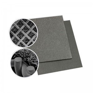 10/20/40/60 Micron από ανοξείδωτο χάλυβα πυροσυσσωμάτωσης ινών Felt