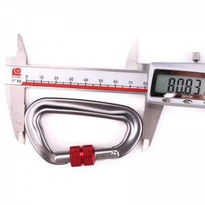 Υπαίθριο κάμπινγκ αναρρίχηση στρατόπεδο κύρια κλειδαριά καραμπίνερ πολλαπλών λειτουργιών παξιμάδι αναρρίχηση πόρπη υπαίθρια γ...