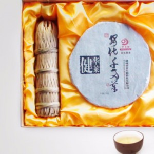 06 δύο χιλιάδες σειρές μεγάλου τσαγιού hunan anhua μαύρο τσάι τσάι φροντίδας υγείας