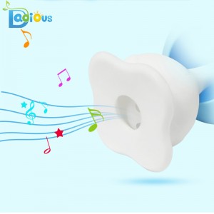 Χονδρικό Προσαρμοσμένο μασώμενο μαλακό μωρό κουδουνίστρες Παιχνίδια Teether Baby Baby οδοντοφυΐας 100% σιλικόνης μωρό Teether