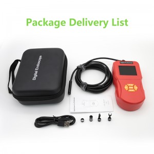 Ενδοσκόπιο USB με οθόνη οθόνης 4.3 ιντσών Επιθεώρηση βοροσκόπιο 1080P Κάμερα φίδι HD 8 LED πολυλειτουργικό ενδοσκόπιο για μηχάνημα