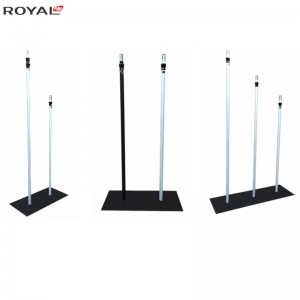 Σωλήνας και κουρτίνα Ρυθμιζόμενο όρθιο 5ft-8ft