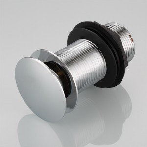 Απορροφητικό ορειχάλκινο pop up απορροής απορριμμάτων λεκάνη απορροής