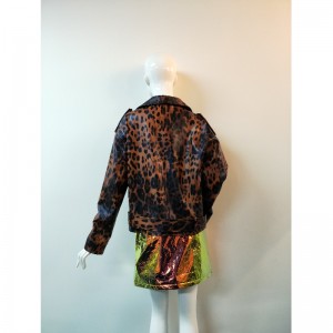 ΚΑΦΕ ΜΑΥΡΗ ΤΣΑΝΤΑ PU JACKET RLWPJ0007N