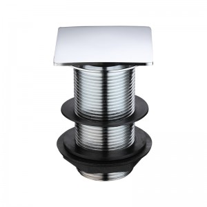 Μεταλλική ώθηση αναδυθεί τετράγωνο pop-up αποστράγγισης σωλήνα αποστράγγισης