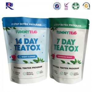 Τυποποιημένο και πολυστρωματικό περίπτερο με ανακλινόμενο ζιπλοκ ή φερμουάρ