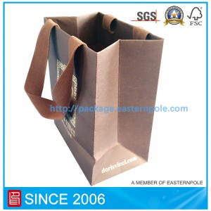 Πολυτελής τσάντα για αγορές με κολλημένη λαβή