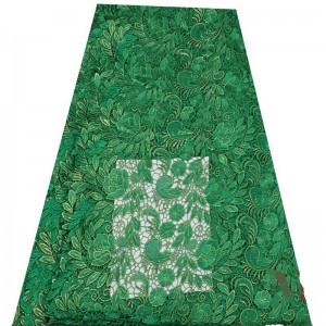 Ζεστό νυφικό φόρεμα πώλησης 3d κεντημένο ύφασμα δαντέλας για τις γυναίκες