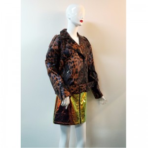 ΚΑΦΕ ΜΑΥΡΗ ΤΣΑΝΤΑ PU JACKET RLWPJ0007N