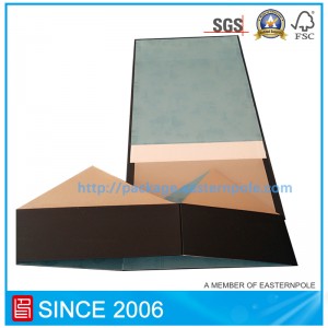 Μοναδικό σχεδιασμένο προσαρμοσμένο πτυσσόμενο χαρτοκιβώτιο