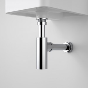 Μπάνιο κάτω από τη δεξαμενή νεροχύτη αποστράγγισης χαλκού παγίδα