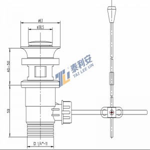 ABS ανοίξτε τη σφραγίδα απορριμμάτων της δεξαμενής