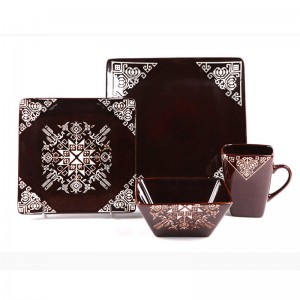 Φτηνές κεραμικές εκλεκτές πορσελάνες παραδοσιακές αιθιοπικές επιλογές δείπνου