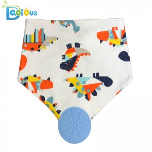 Baby Banda Drool Bibs Παιχνίδια Οδοντοφυΐας Baby Boy Teething Bibs Made από 100% βιολογικό βαμβάκι