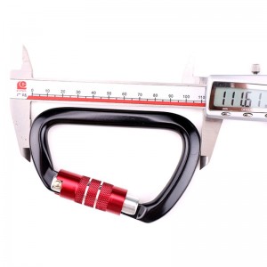 Υπαίθρια αγκίστρια αναρρίχηση βράχου κάμπινγκ κύριο κλειδαριά καραμπίνερ πολλαπλών λειτουργιών παξιμάδι καραμπίνερ υπαίθρια γ...