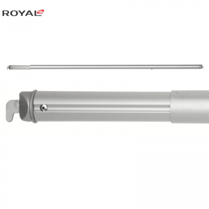 Ρυθμιζόμενη στήριξη κουρτινών με ράβδους και κουρτίνα